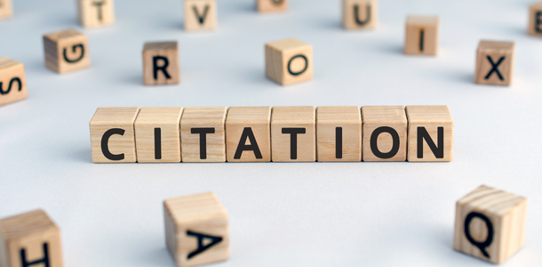 Cite and export your references