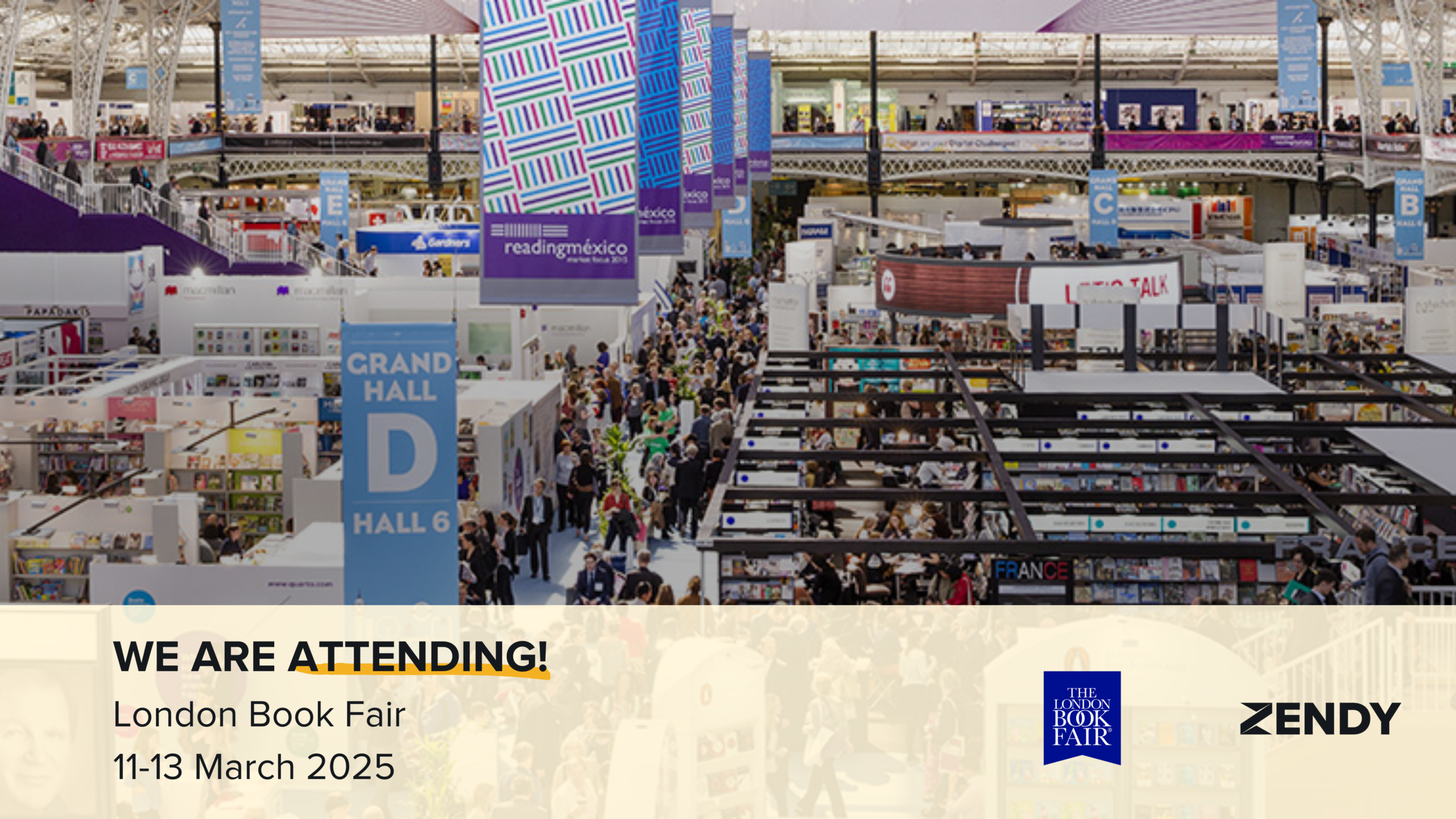 We Are Attending the London Book Fair 2025