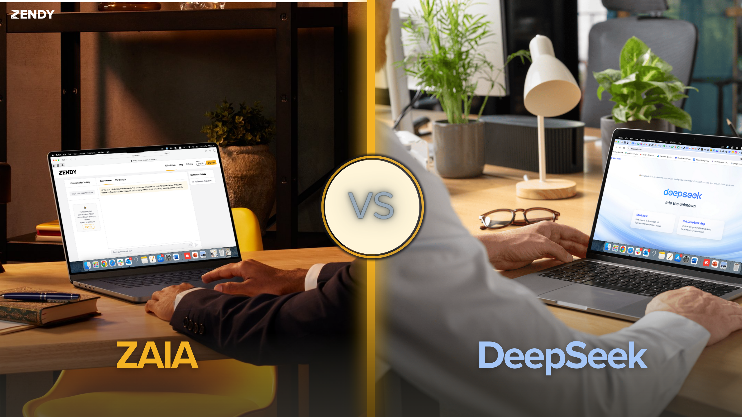 ZAIA vs DeepSeek: Which AI Tool is Better For Researchers