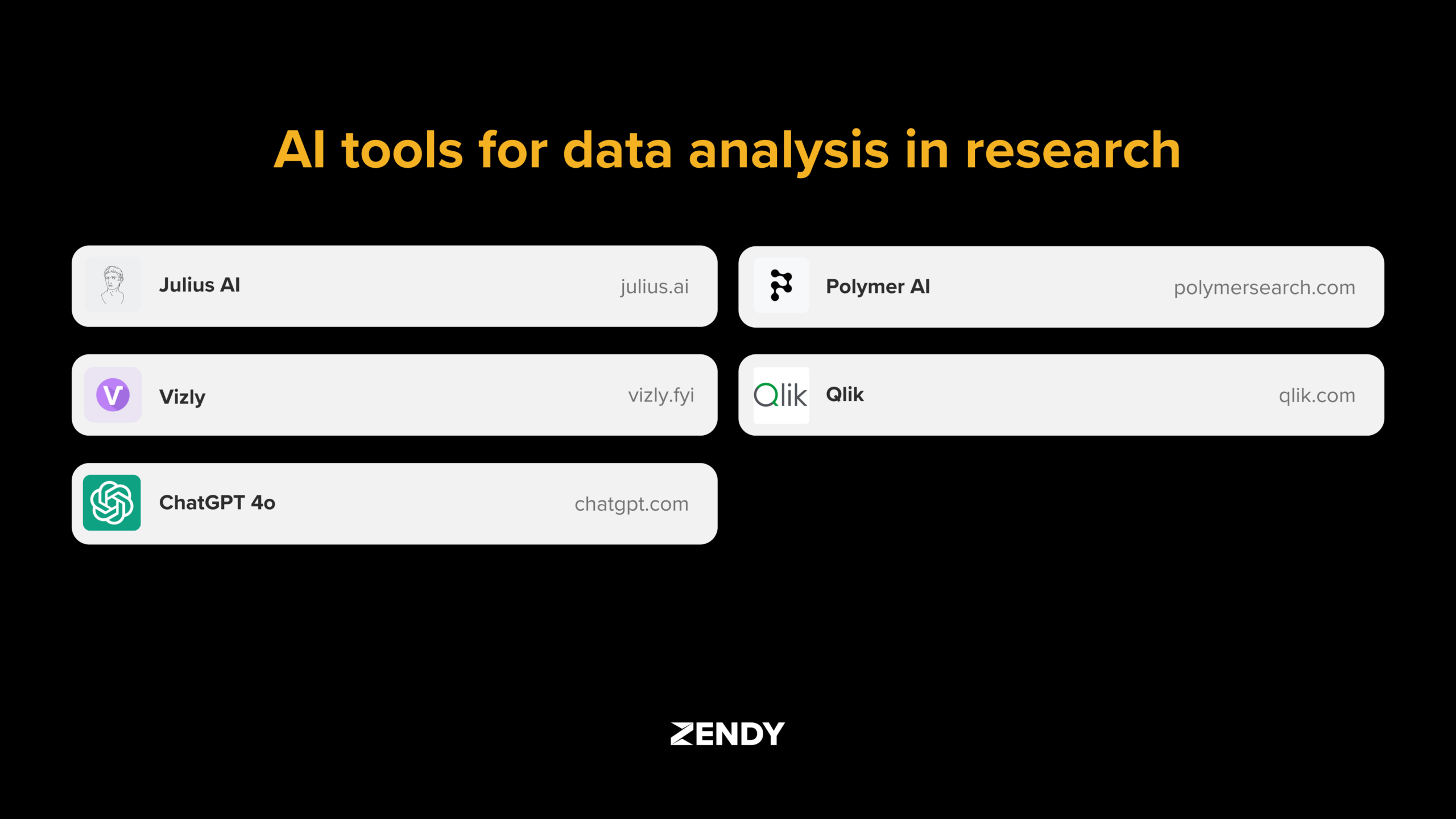 5 Best AI Tools Used in Data Analysis for Research