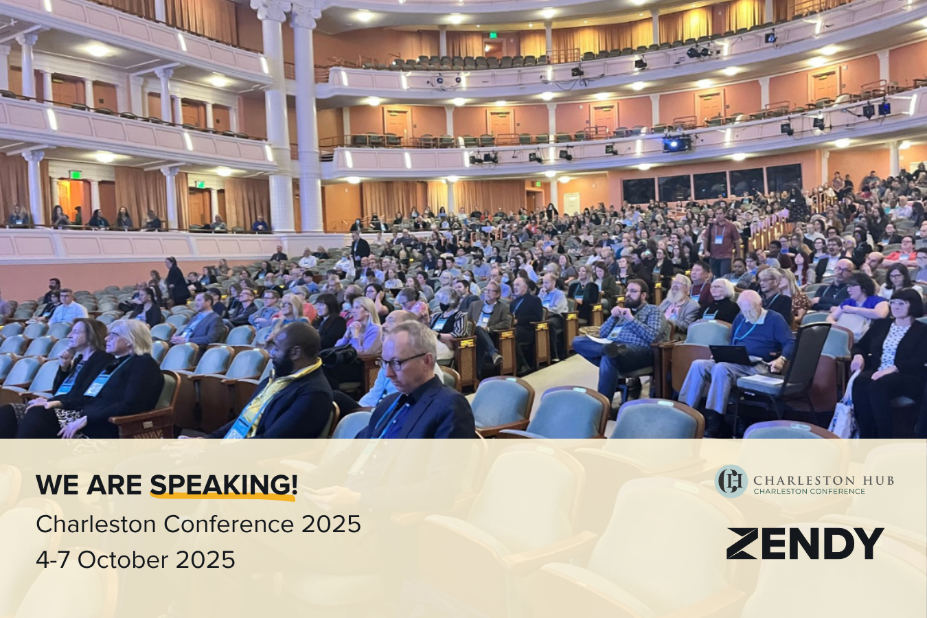 Zendy to Showcase AI-Powered Library Innovations at the Charleston Conference 2025