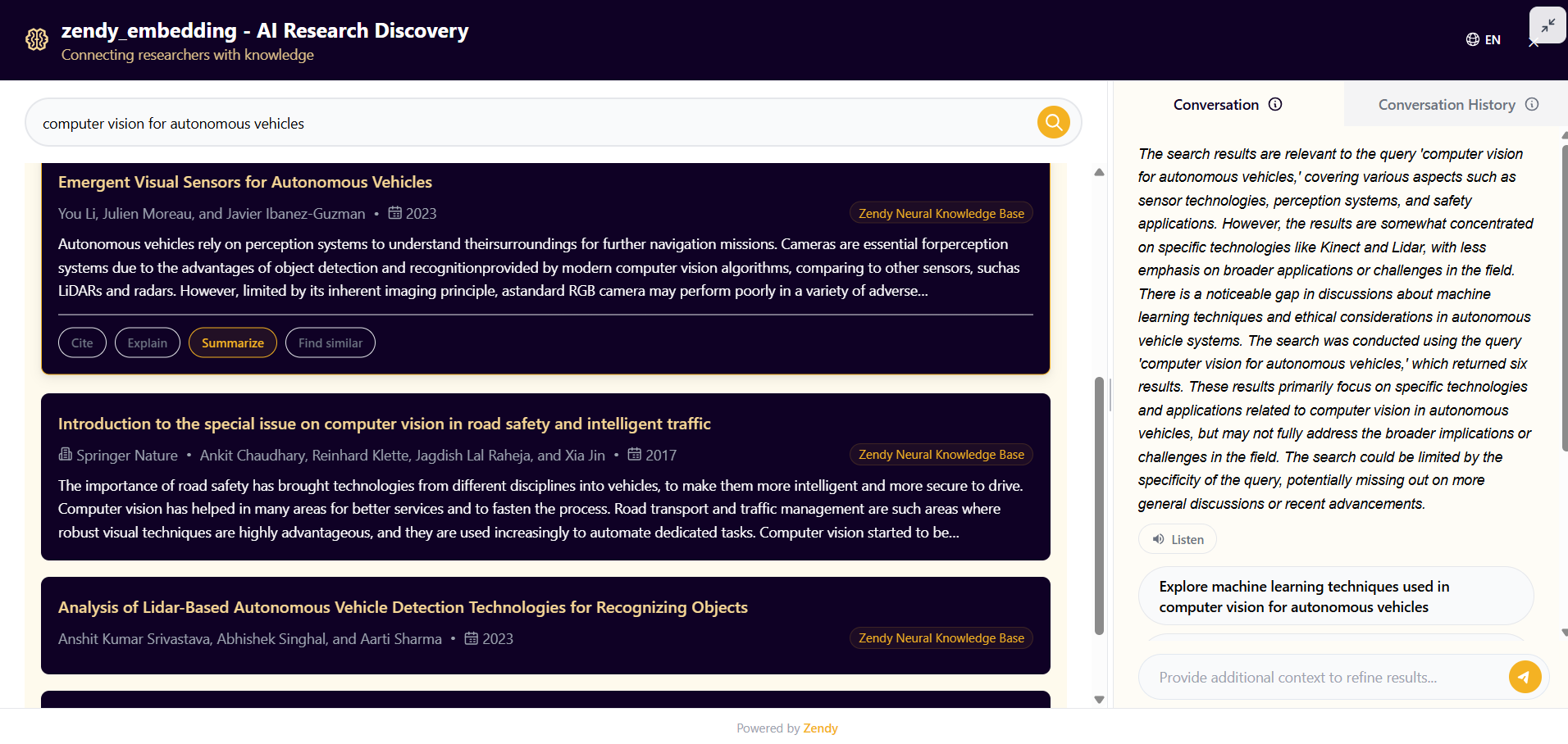 Zendy AI Discovery: Trusted Research Partner for Libraries